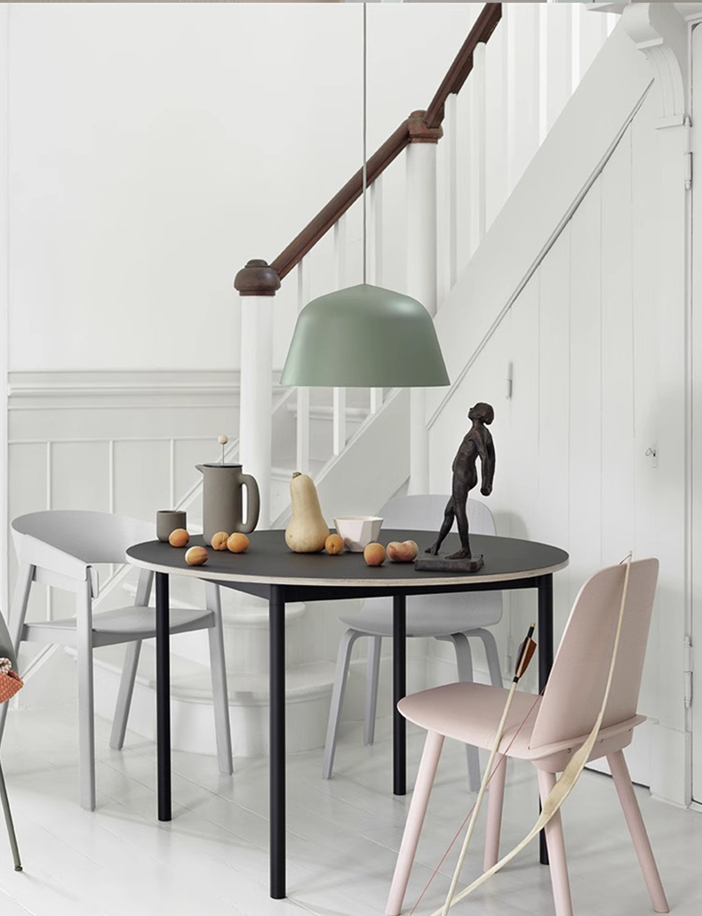 Angled Dome Pendant  Large - Green