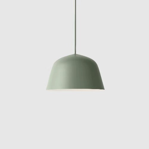Angled Dome Pendant  Large - Green