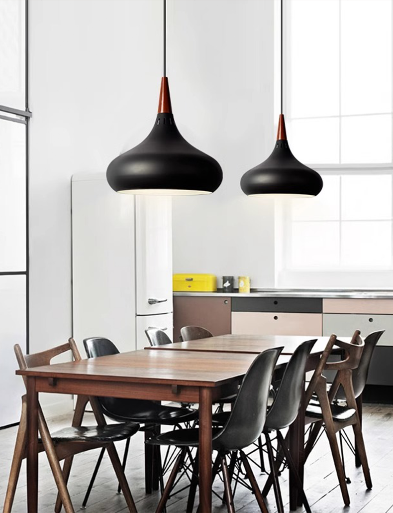 Lighty Years Orient Pendant Light 3D Model - Black