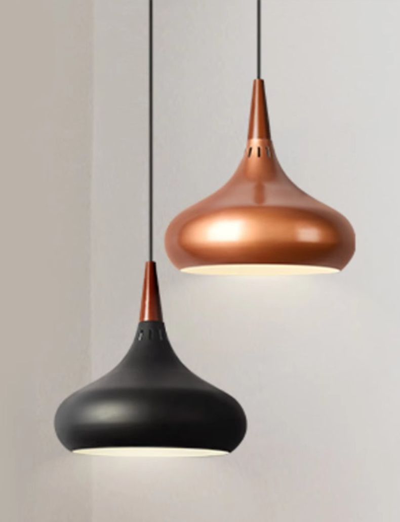 Lighty Years Orient Pendant Light 3D Model - Rose Gold
