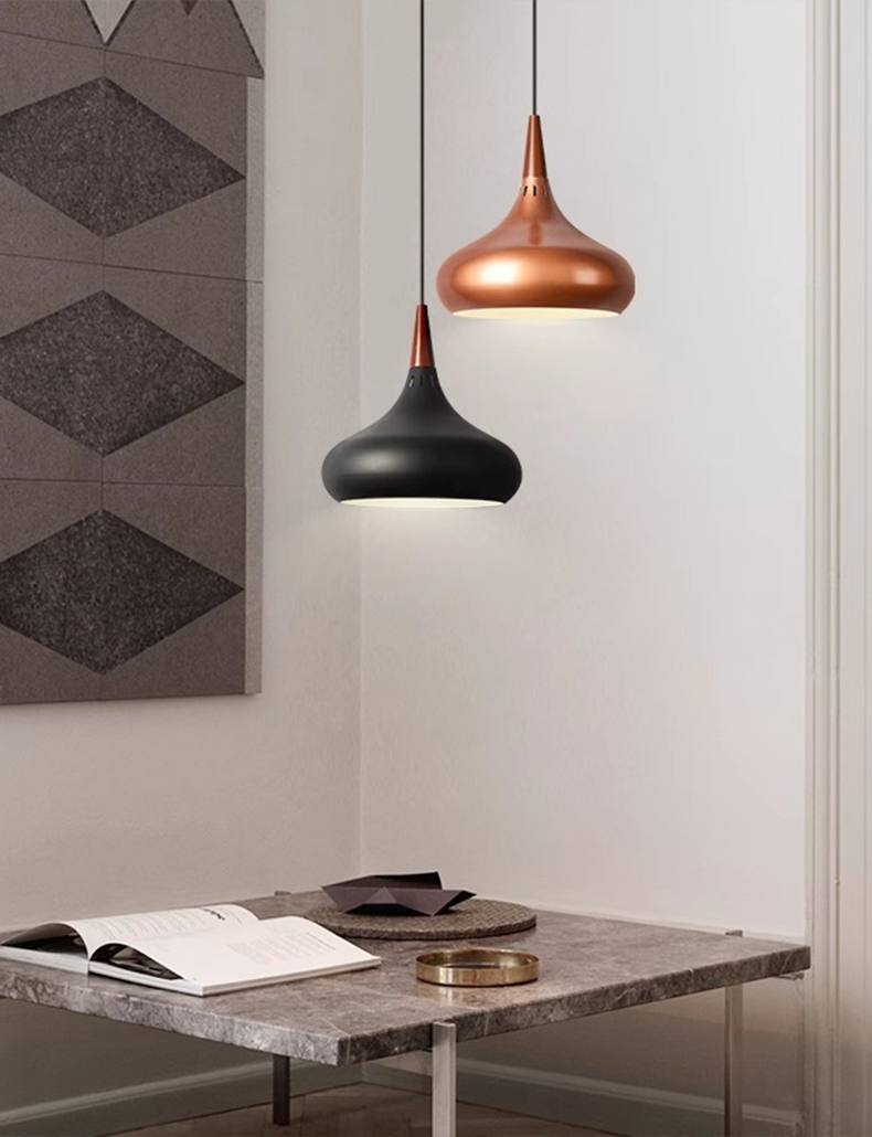 Lighty Years Orient Pendant Light 3D Model - Rose Gold