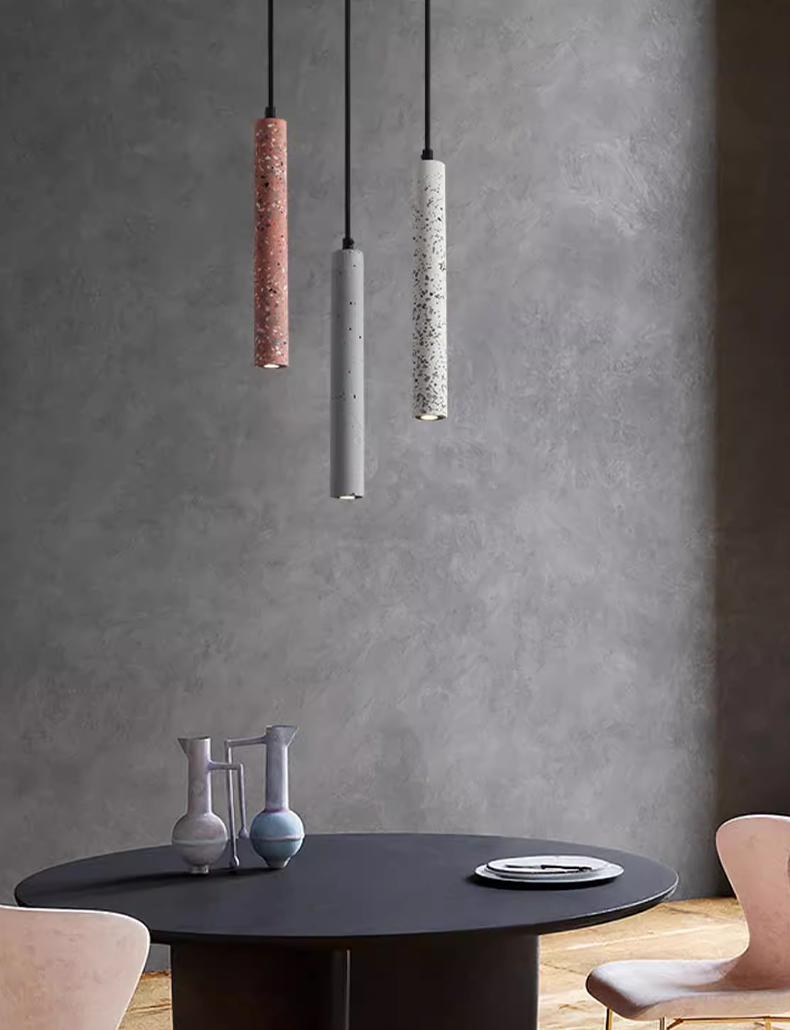 Modern LED 400mm Long Cylinder Pendant