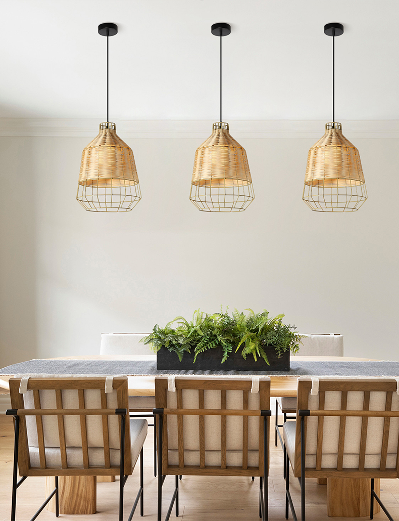 Modern Natural Ceiling Pendant Lamp Shade