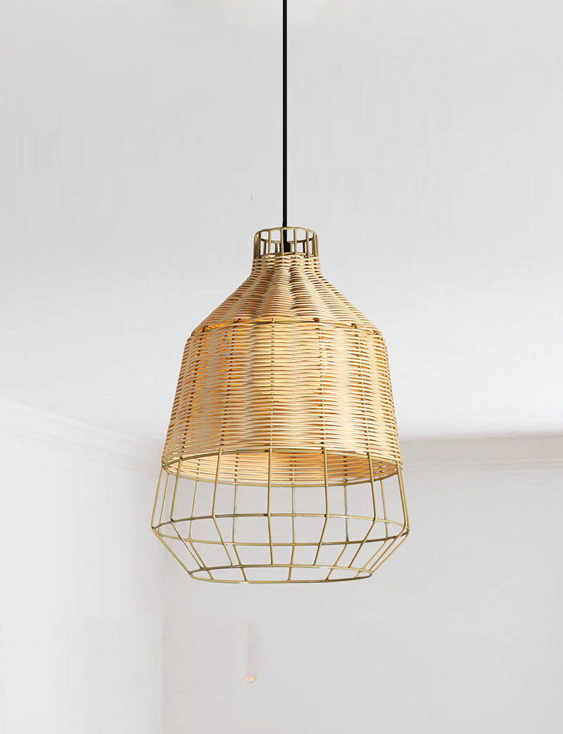 Modern Natural Ceiling Pendant Lamp Shade