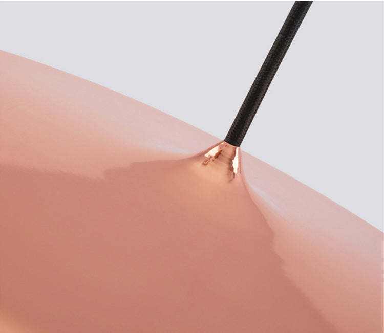 Nordic Slim Saucer LED Pendant Lamp Small D400mm - Copper