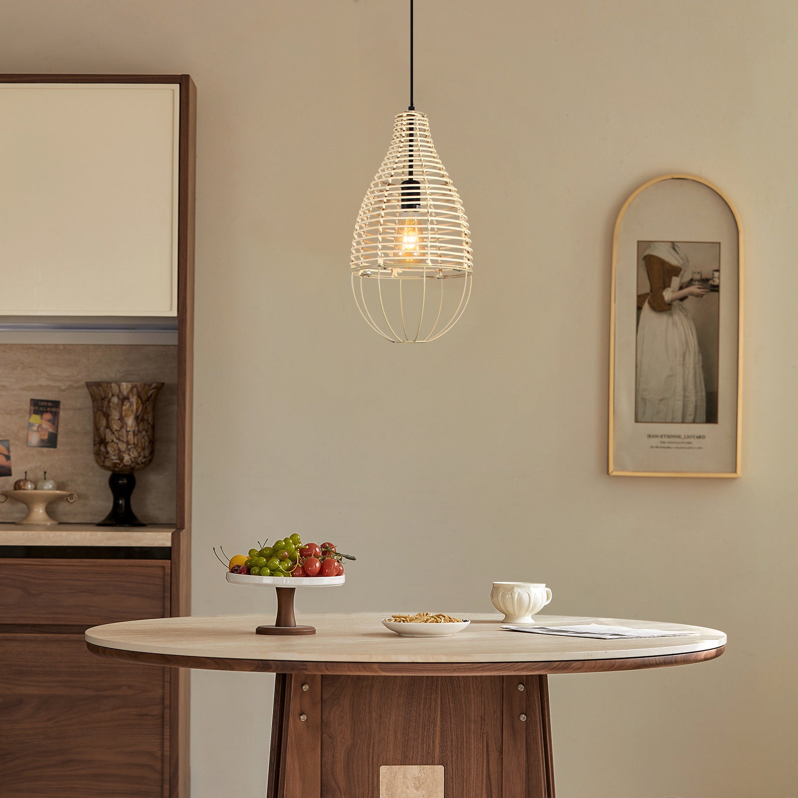 Scandinavian Natural Hanging Light Lampshade